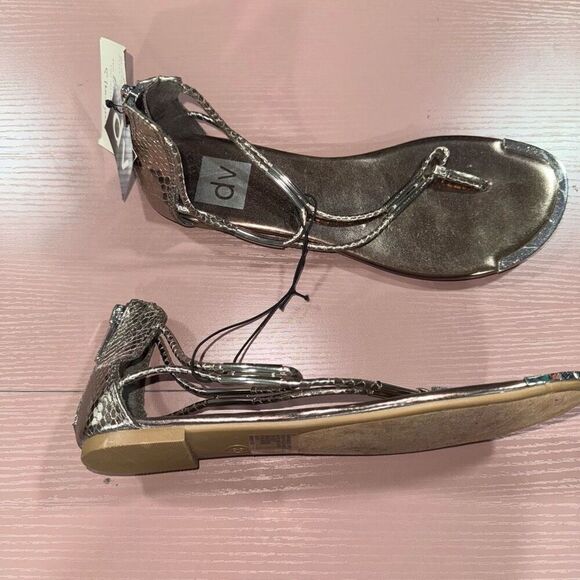 NEW DV by Target Kaden Sandals Pewter Size 8 - Picture 2 of 5